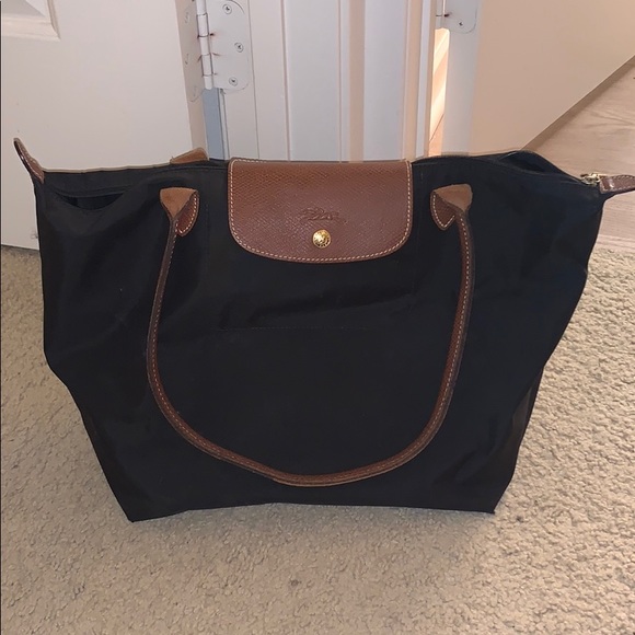 Longchamp Handbags - Black long champ used